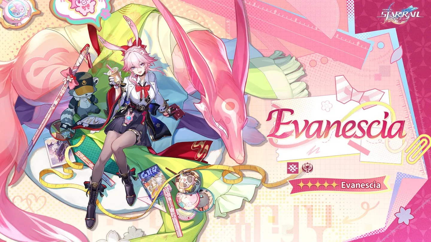 Official Honkai: Star Rail Evanescia artwork