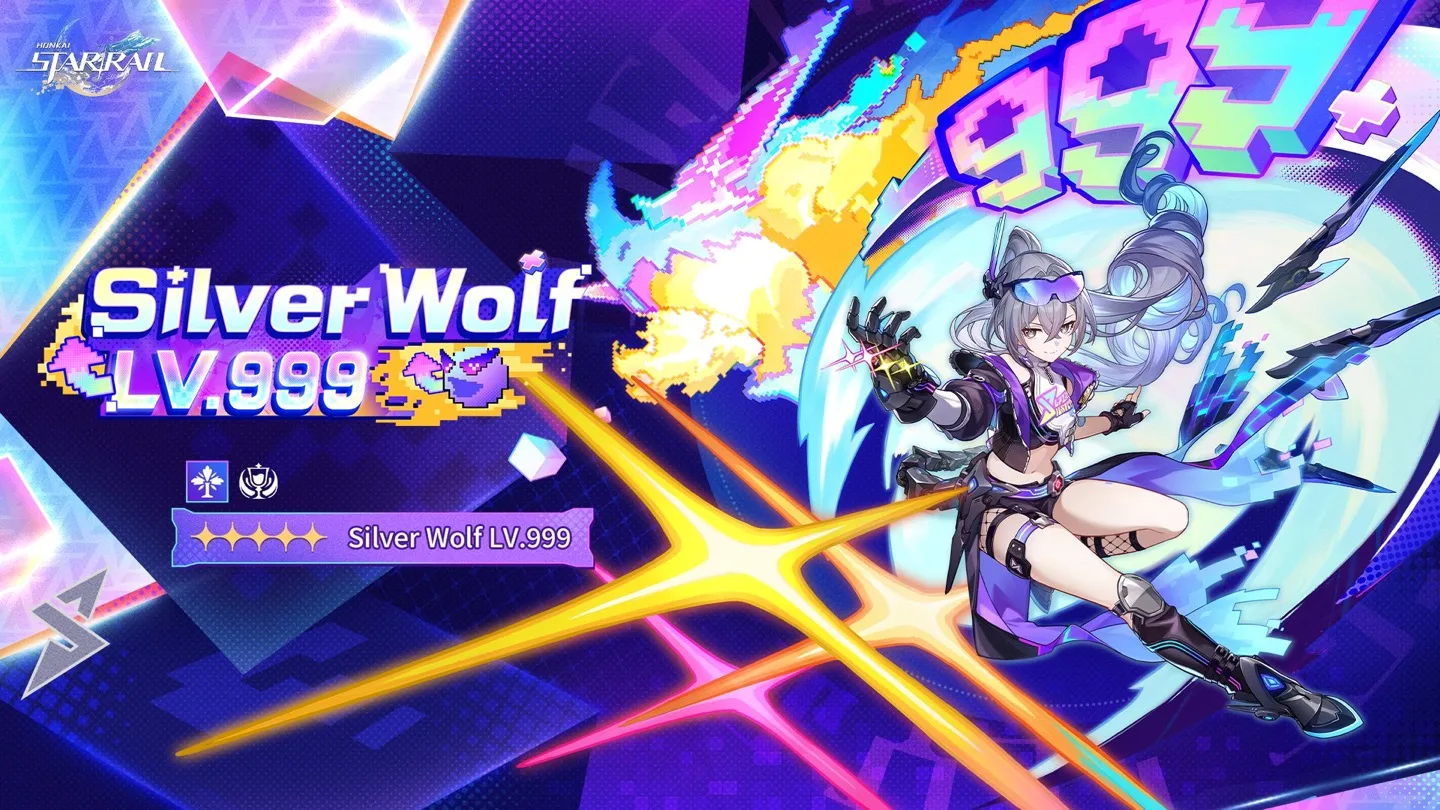 Official Honkai: Star Rail Silver Wolf LV.999 artwork