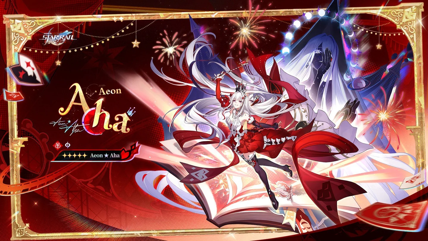 Official Honkai: Star Rail Aeon ★ Aha artwork